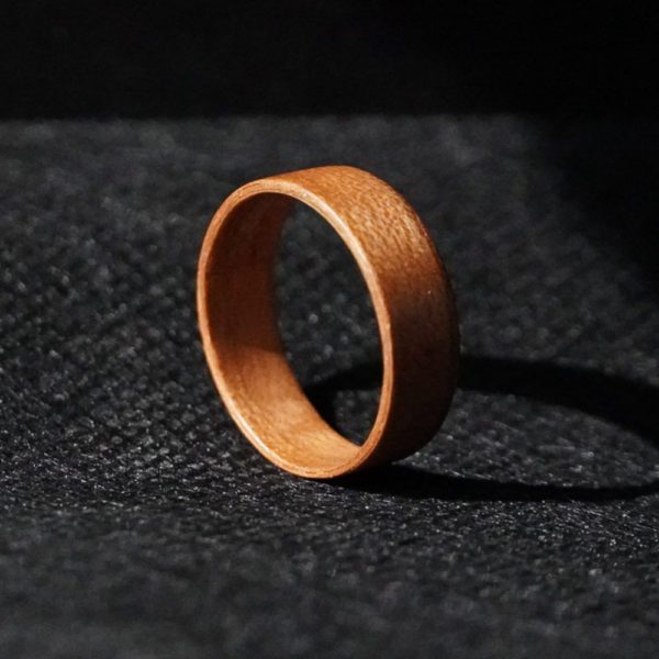 Bentwood Ring with Cherry Wood