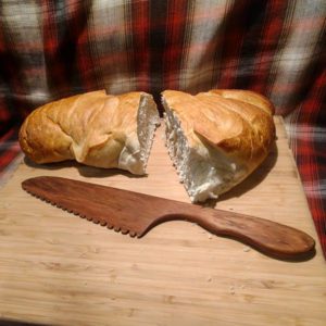 Engel Wood Design's Bread Knife